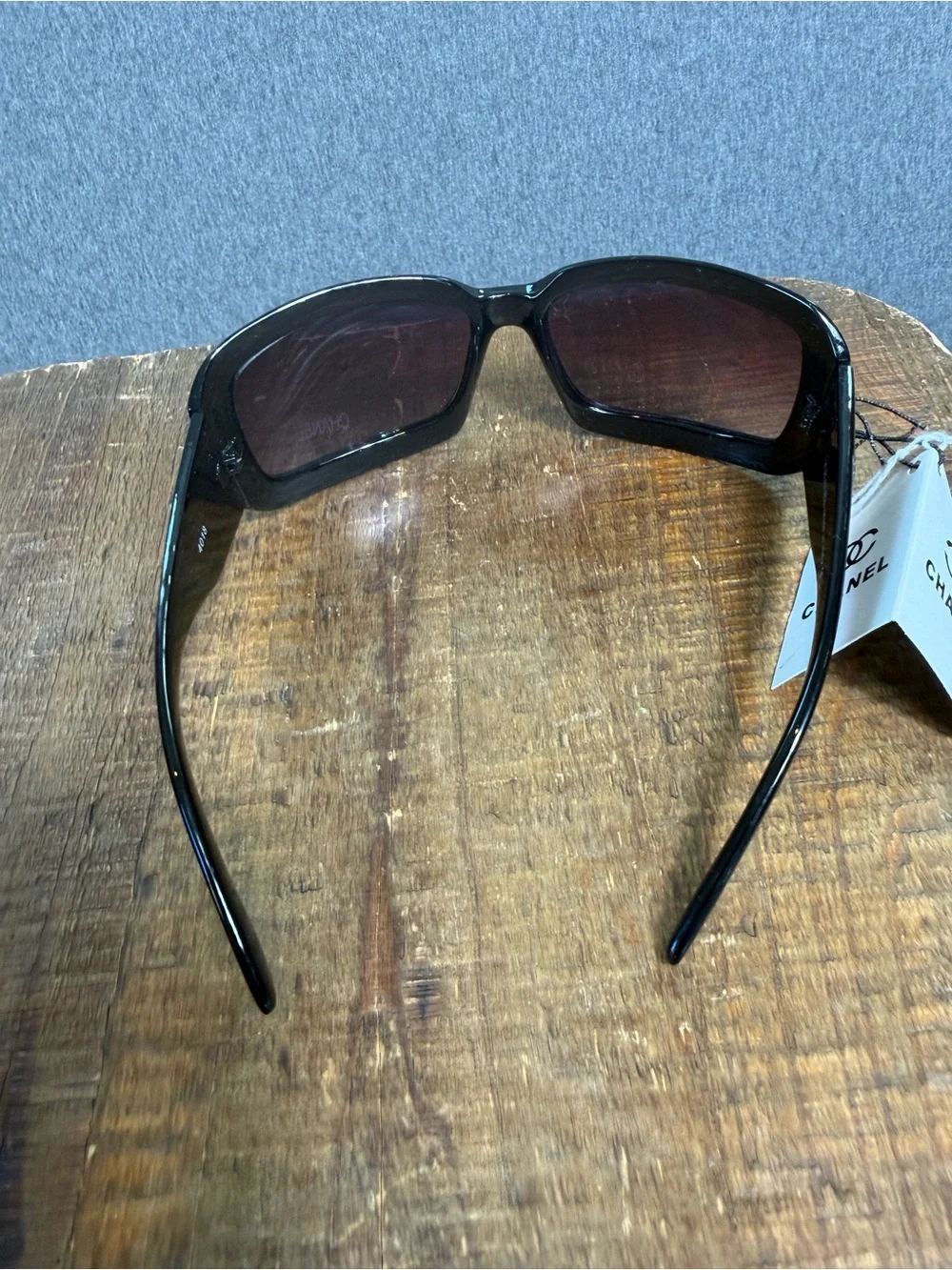 NWT Chanel Black Gradient Lens Women's Sunglasses